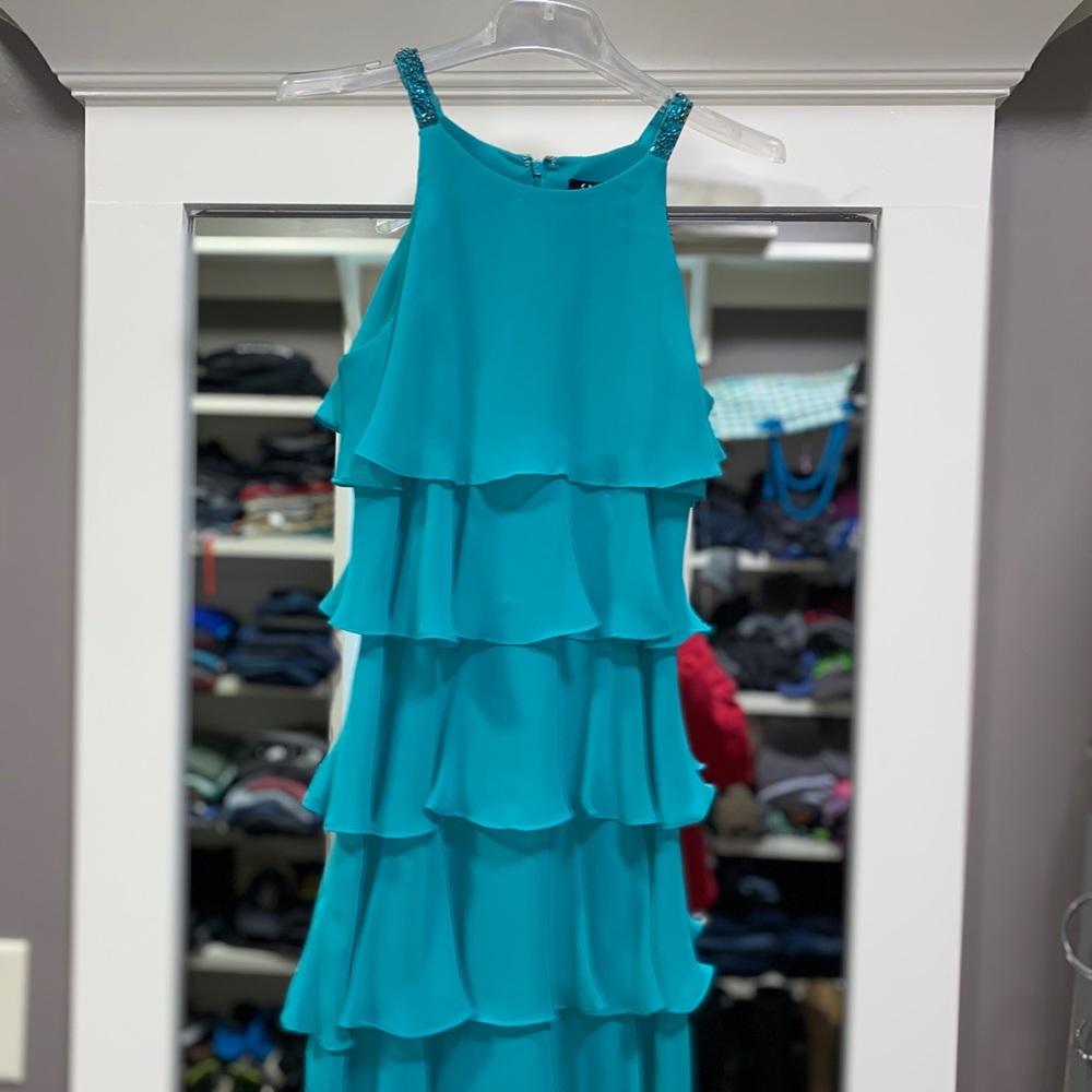 WORN ONCE S.L fashions ruffle dress